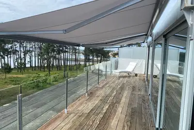 Image de Penthouse à Illa de Arousa, plage et piscine.