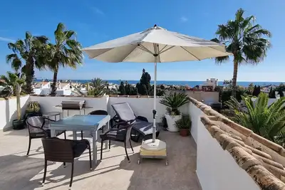 Image de Appartement Molino Blanco - Piscine, terrasse avec vue sur la mer, près de la plage