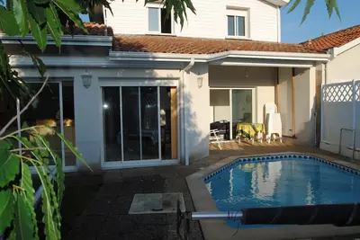 Image de Villa spacieuse et lumineuse à Andernos à 200m de la Plage, 8 à 10 couchages