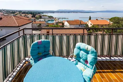 Image de Bel appartement Gordana avec des vues spectaculaires sur la mer
