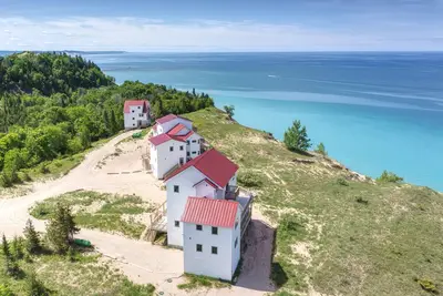 Image de Lac Bluff Preserve Cottage Cottage Dormis 22 Avec Vue Sur Le Lac Michigan