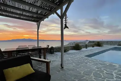 Image de Superbes couchers de soleil et vue mer