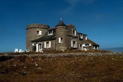 Image de Manoir de charme perché sur une dune, vue imprenable sur la mer à 260°
