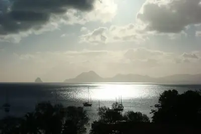 Image de Superbe Appartement (1 Ă 4 pers. ) Vue mer magnifique Baie du Diamant