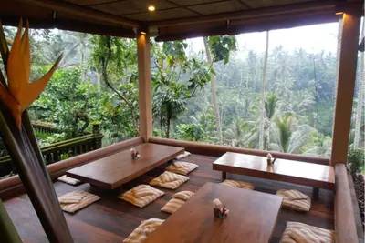 Image de belle propriété dans la chaleur de la forêt tropicale