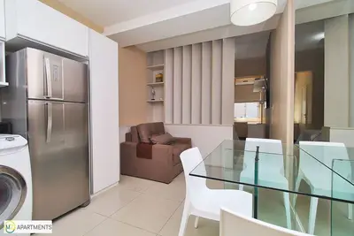 Image de Studio moderne et calme sur le bloc de plage à Ipanema!
