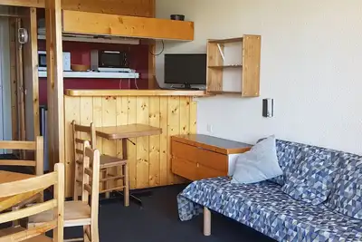 Image de Appartement 2 pièces 5 personnes, proche pistes, animaux admis, station Arc 1800