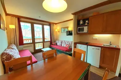 Image de Appartement cosy avec balcon et accès ski aux pieds à Plagne Soleil