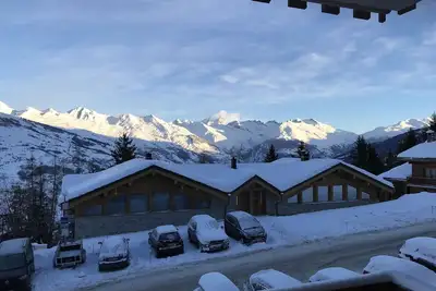 Image de Appartement Montchavin les Coches face au Mont-Blanc, 2 pièces, 4/5 pers