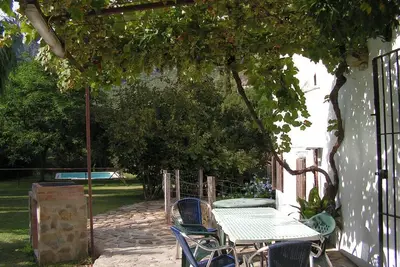 Image de Andalusie, Cadix, maison \/ ferme avec vue sur la rivière, wifi, 8-12, piscine