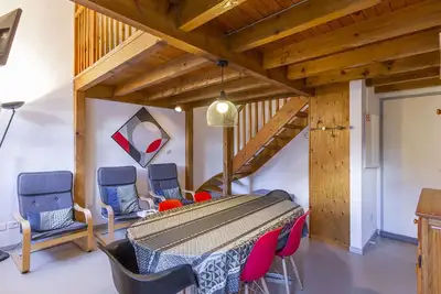 Image de Duplex T2 Cabine 45m², 6 pers, skis, parking, lave-linge, lave-vaisselle