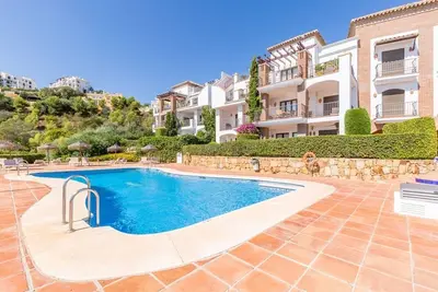 Image de Bel Appartement Los Arqueros Golf calme belle vue 3 ch 2 sdb 6 pers