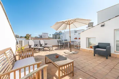 Image de Maison de vacances \"Can Marineta\" dans le port de Portixol à Palma Avec Solarium