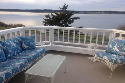 Image de Incroyable vues Penn Cove & Mt Baker sur Front St Coupeville historique