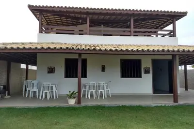 Image de Maison, 5/4 avec piscine en cond. fermé par la mer - 2 suite