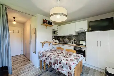 Image de Beau T2 4 pers 24m² ski aux pieds, idéal pour les vacances