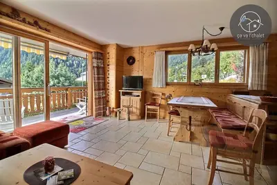 Image de Bel appartement dans la Résidence Rhodos, Esprit montagne