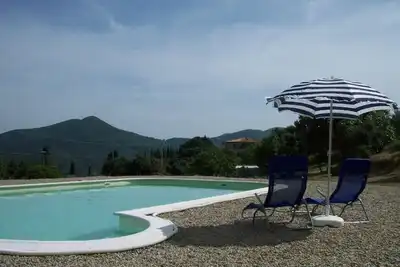 Image de Ferme rustique à la campagne, terrain de 1, 6ha, oliviers, vignoble et piscine