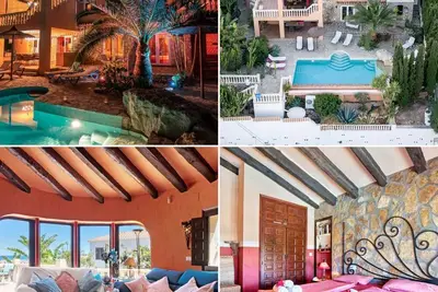 Image de Villa-Finca, Vue Sur La Mer, piscine privée chauffée, prix inclus:électricité, Wlan