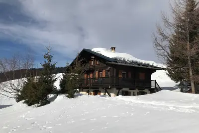 Image de Location pour 4 personnes dans chalet Savoyard, vue Mont Blanc, Les Saisies