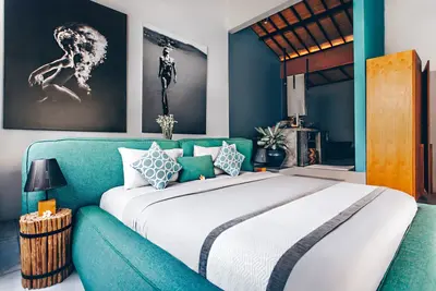 Image de Incroyable villa design avec piscine privée