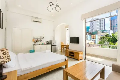 Salle privée avec balcon, 5 au marché Ben Thanh