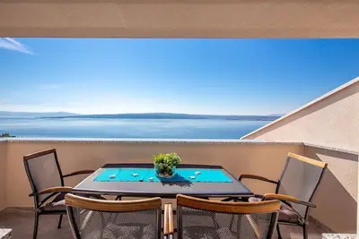 Image de Vila Véronique avec vue magnifique sur la mer Vvg