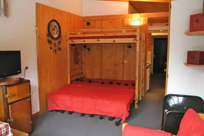 Image de Les Arcs 1800: Studio de 27 m² avec baignoire, au coeur de la station des Arcs 1800
