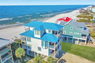 Image de Gulf Front, piscine privée, 4 chambres, Cape San Blas ~ Cape Destiny