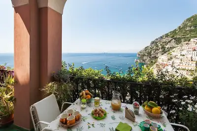 Maison de vacances à Positano avec 2 chambres à coucher, 5 couchages