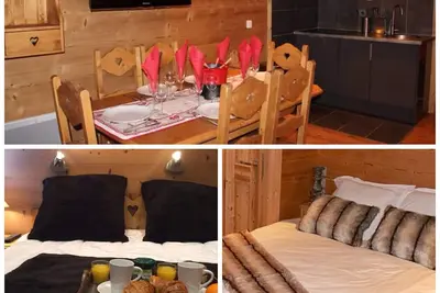 Image de Duplex Esprit Chalet 44 m2, Plein Sud, 6 Pers 3 Chambres, Grand Confort- Wifi