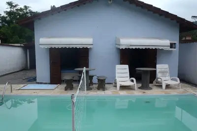 Image de Maresias 3 chambres (1 suite) toutes avec air cond. et piscine 3x7