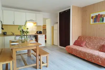 Image de Appartement T2 cabine pour 8 pers, ski aux pieds, bien équipé, proche commerces et sports