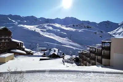 Image de Val Thorens, appartement calme plein sud; ski au pied pour 5/7 personnes