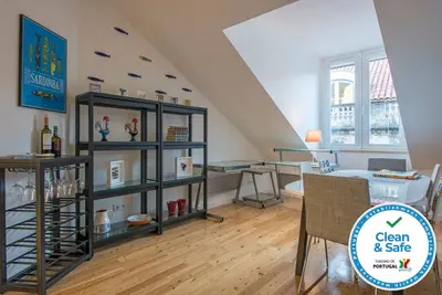 Boutique Duplex au coeur du centre-ville de Lisbonne