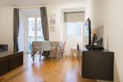 Appartement au centre de Lisbonne - Fantastique pour les couples ou les petites familles!