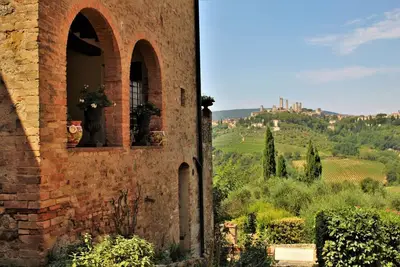Image de Country House / Farm House Ă San Gimignano avec 2 chambres Ă coucher, 5 couchages
