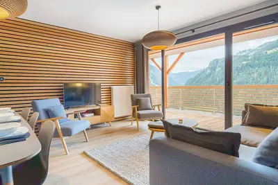 Image de Appartement 6 pers. moderne, ski aux pieds et centre village