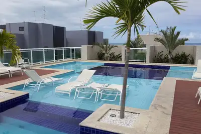 Image de Plage de Jatiúca, apê de haut standing dans la zone noble de Maceió.