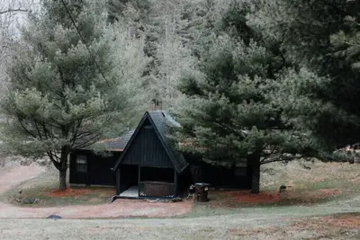 A-Frame confortable avec bain à remous