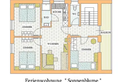 Image de Appartement \"Sonnenblume\" \/ 3 chambres \/ douche \/ Wc - Ferienhof Kandler