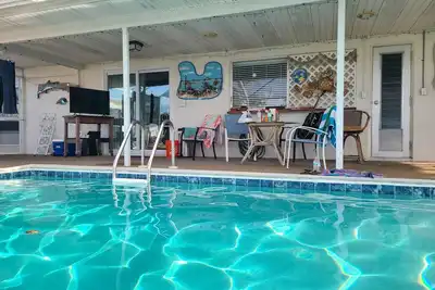 Image de Hideout juste à la sortie de Sanibel et Ft Myers Beach avec votre propre piscine privée
