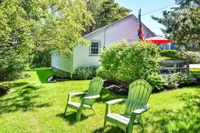 Image de N ° 521: à seulement 2 minutes de la plage de Nauset, douche extérieure, terrasse avec repas en plein air!