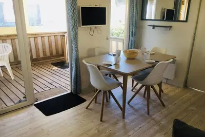 Image de Sérénité face à la mer - Mobilhome 8p au Village vacances du Conguel****