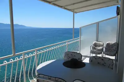 Appartement d'une chambre prés de la plage Brist, Makarska (A-15620-a)