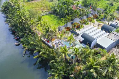 Couple Bungalow Garden @ CoCo-Farm Hoi An