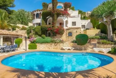 Image de Benissa Costa Villa pour 16 personnes avec piscine privée et vue superbe sur la mer