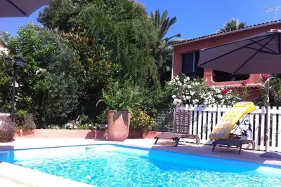 Image de Porticcio : Magnifique appartement en rez de chaussée de villa avec jardin