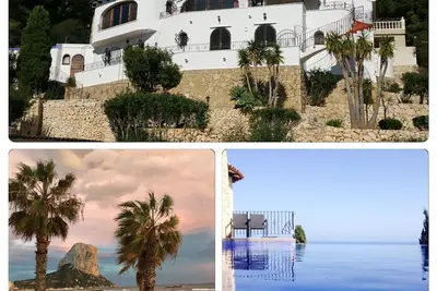 Image de Superbe Villa Piscine Debordement Vue Mer 180° Espagne Valence Alicante Moraira
