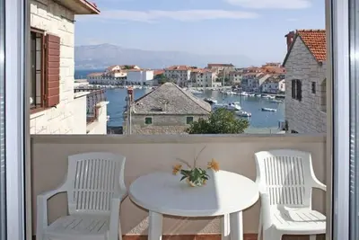 Image de Appartement d'une chambre prés de la plage Postira, Brac (A-14902-b)
